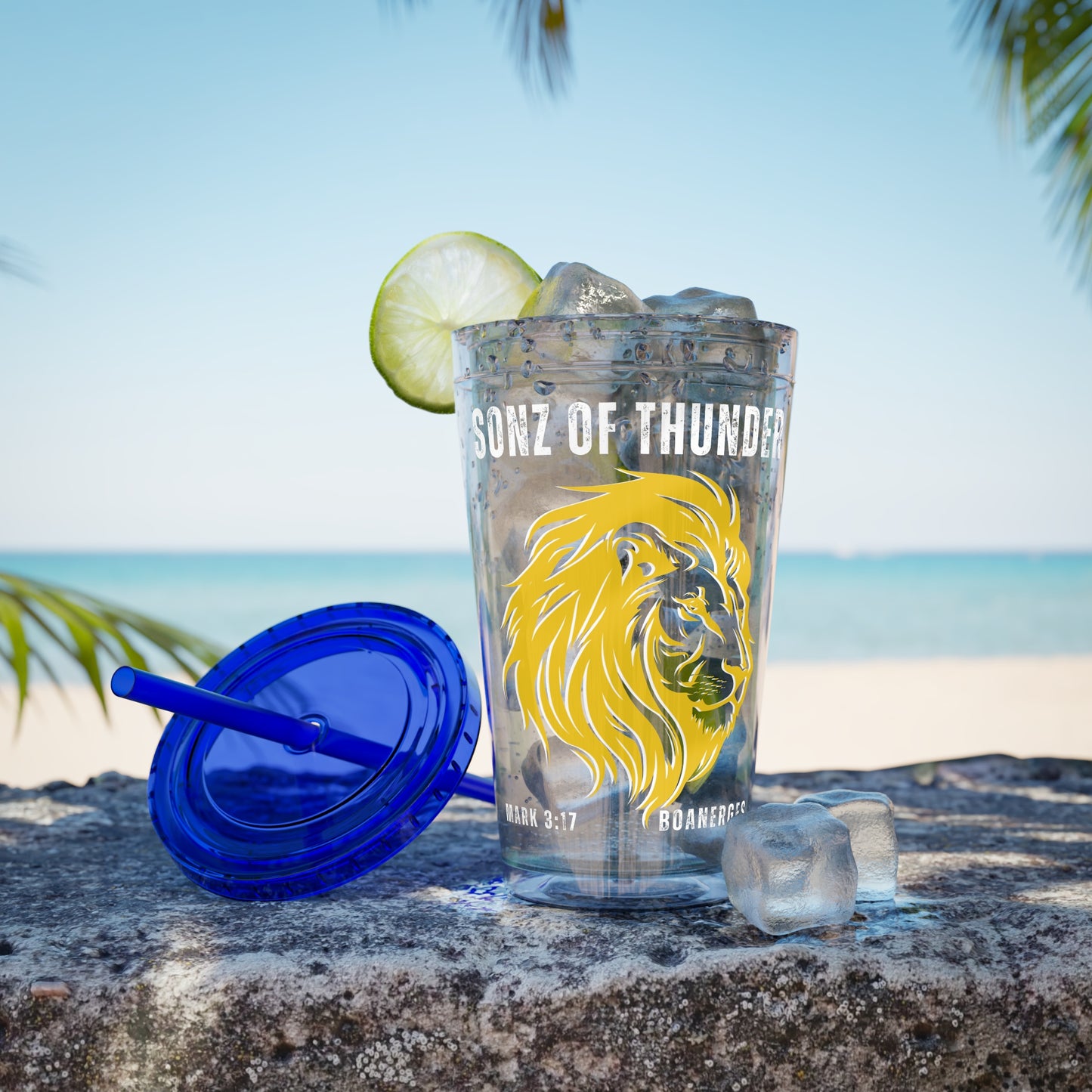 Son of Thunder' Lion 16oz Travel Mug