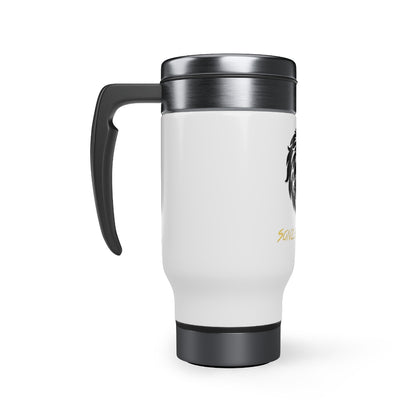 Sonz of Thunder Stainless Steel Travel Mug with Handle, 14oz