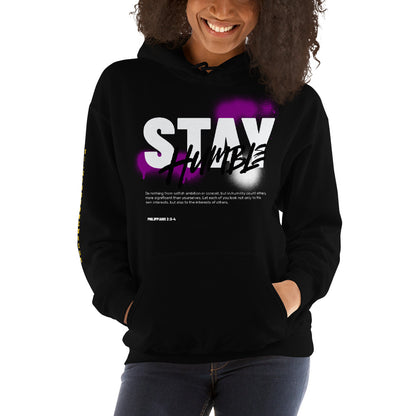 Stay Humble Womans Hoodie