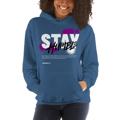 Stay Humble Womans Hoodie