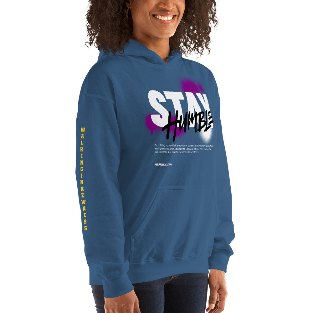 Stay Humble Womans Hoodie
