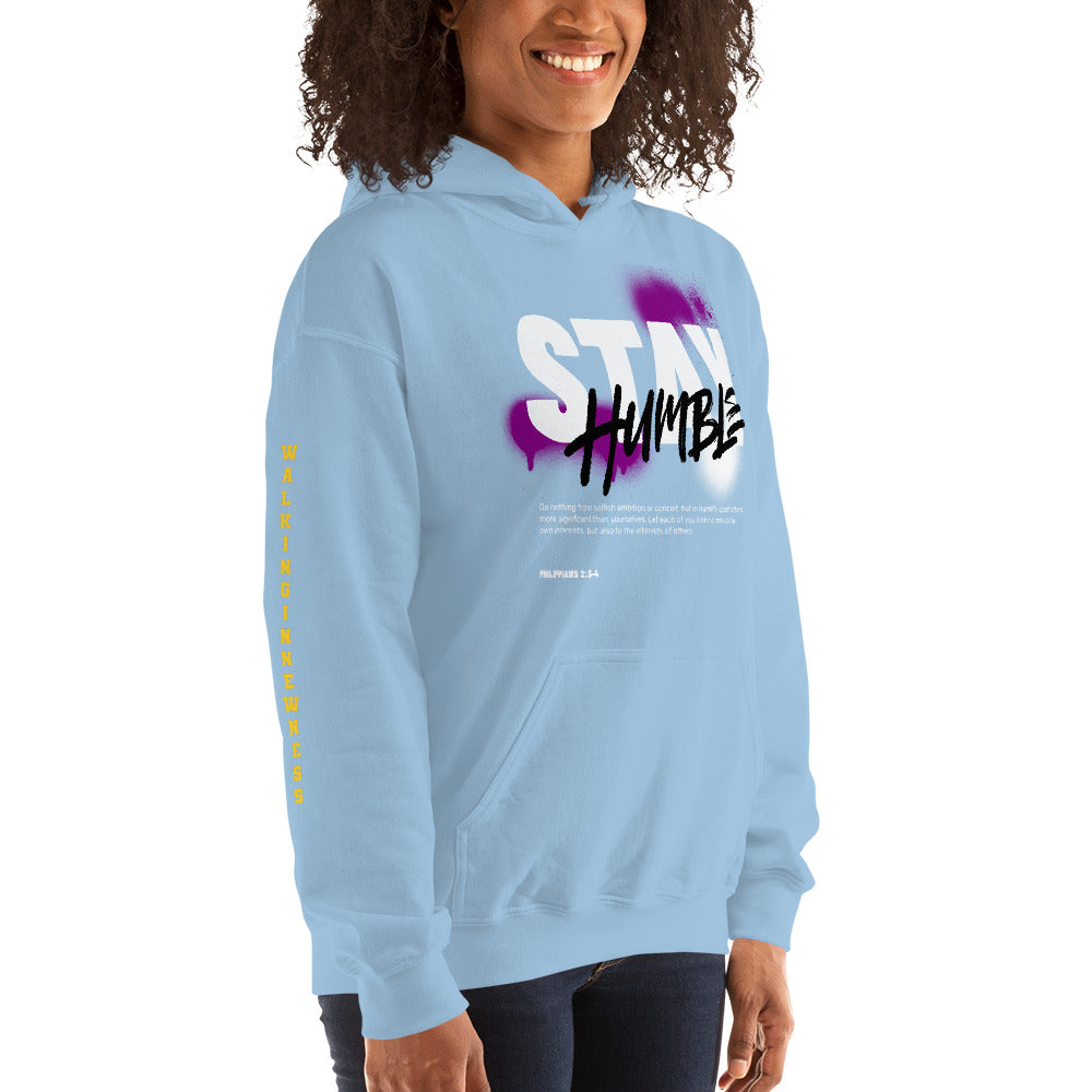Stay Humble Womans Hoodie
