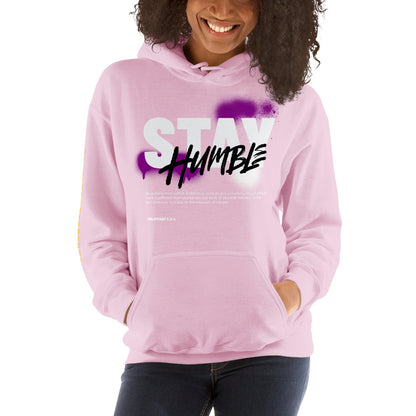 Stay Humble Womans Hoodie