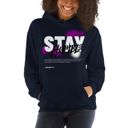 Stay Humble Womans Hoodie