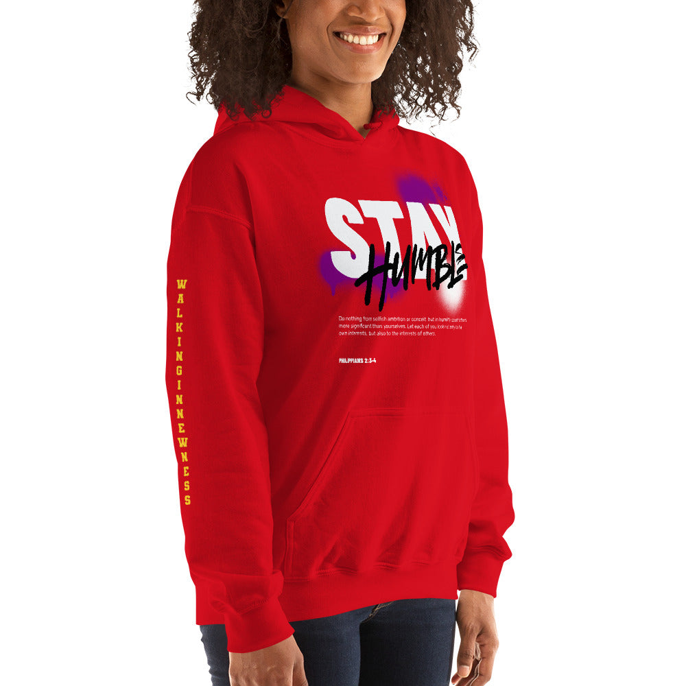 Stay Humble Womans Hoodie