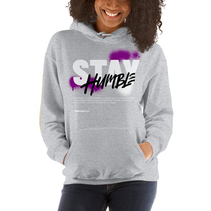 Stay Humble Womans Hoodie